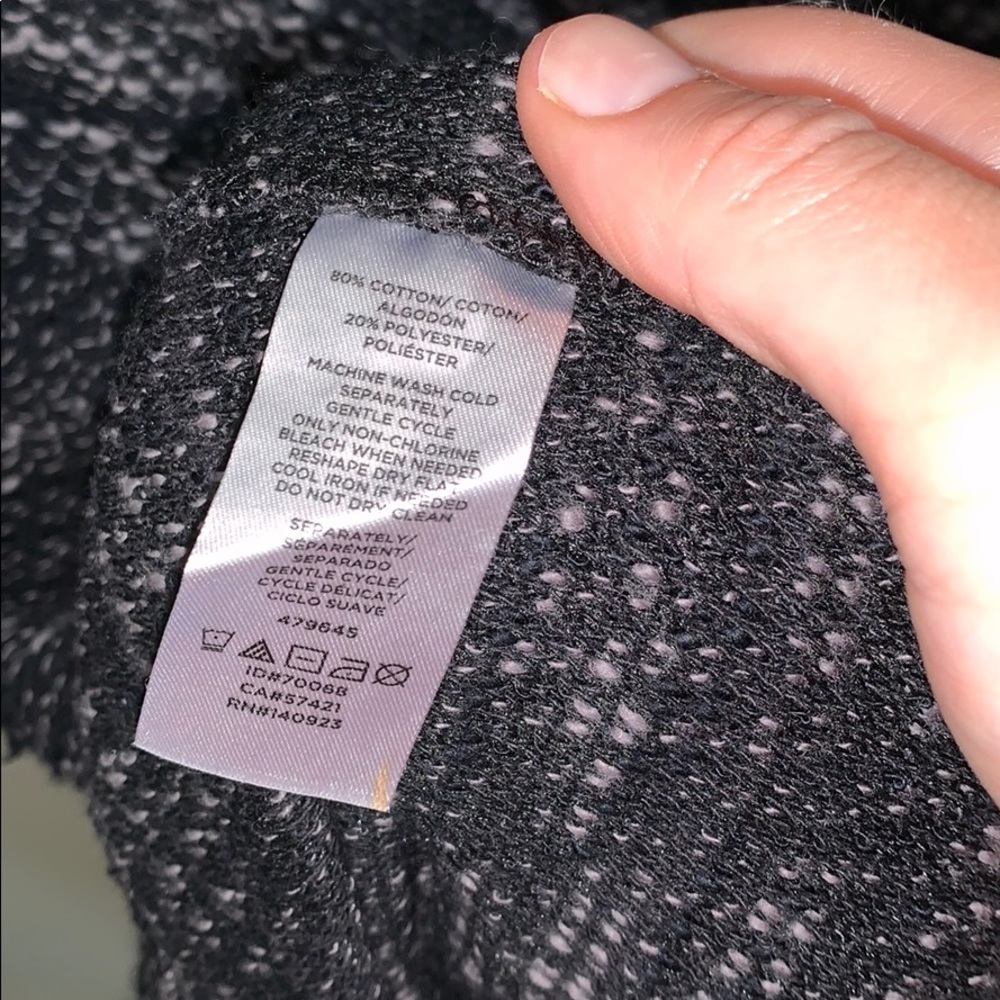 LOFT shades of gray cowl neck sweater dress - Picture 5 of 5